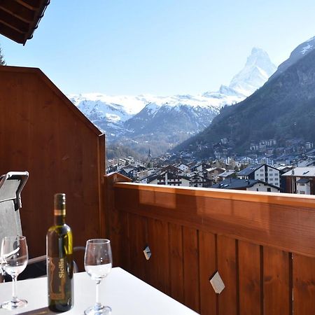 Wohnung In Zermatt Mit Postkarten Matterhornblick 외부 사진