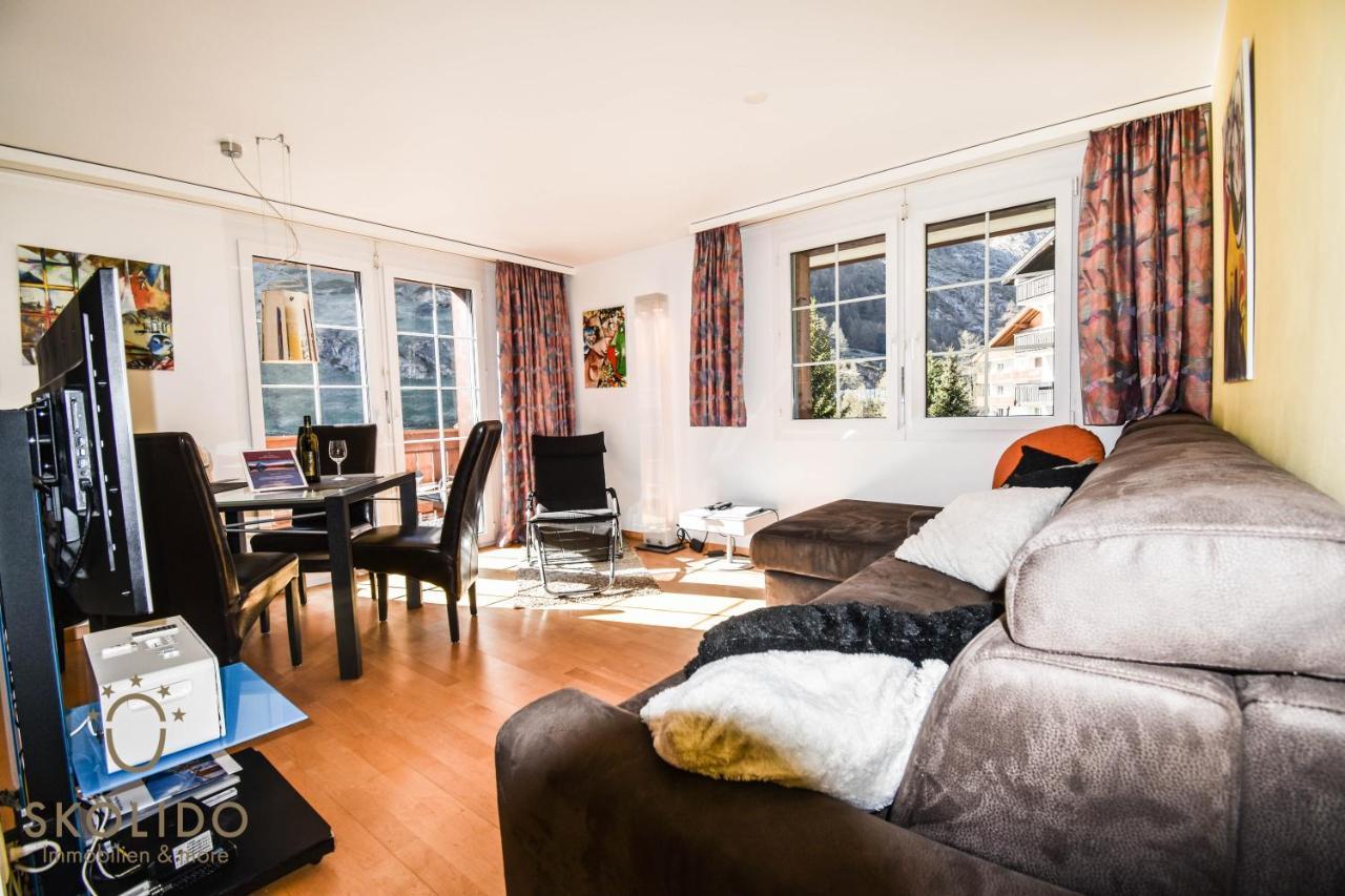 Wohnung In Zermatt Mit Postkarten Matterhornblick 외부 사진